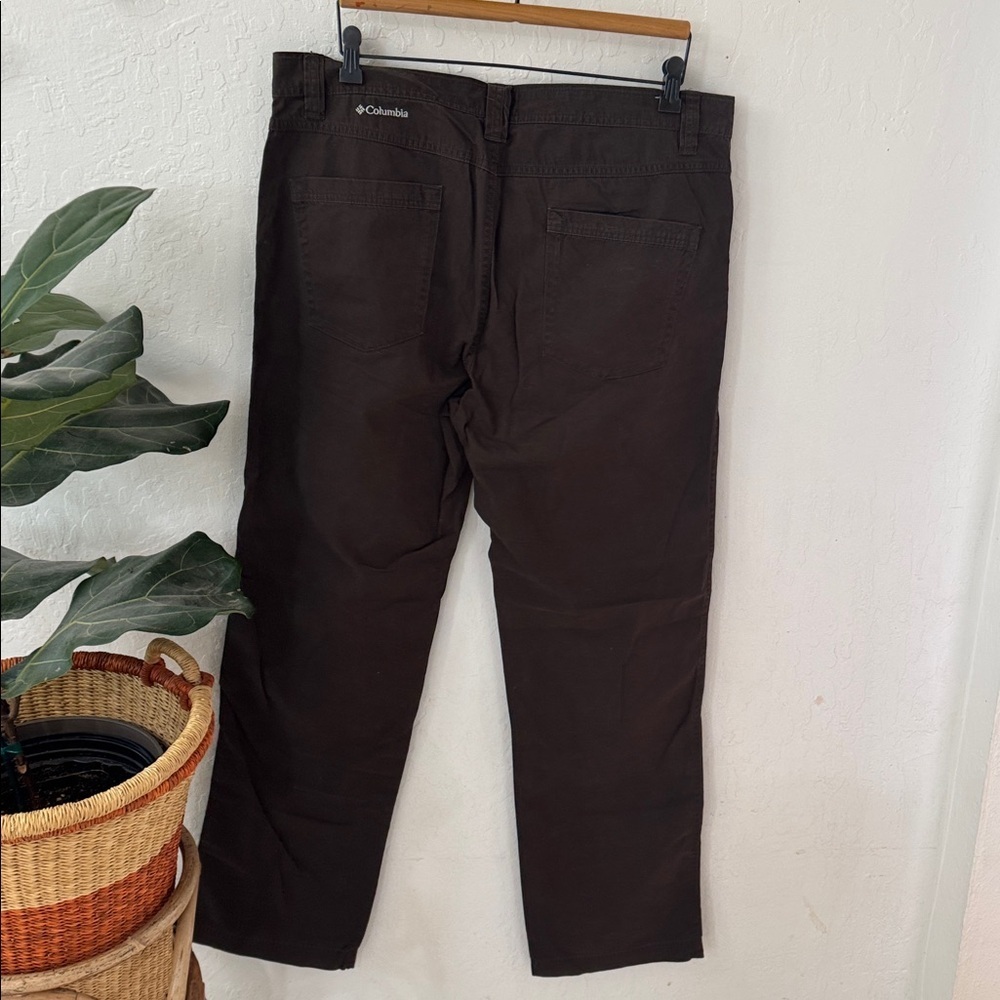 Columbia Men’s Omni Shade Sun Protection Brown Outdoor Pants 38x32 - Picture 1 of 5
